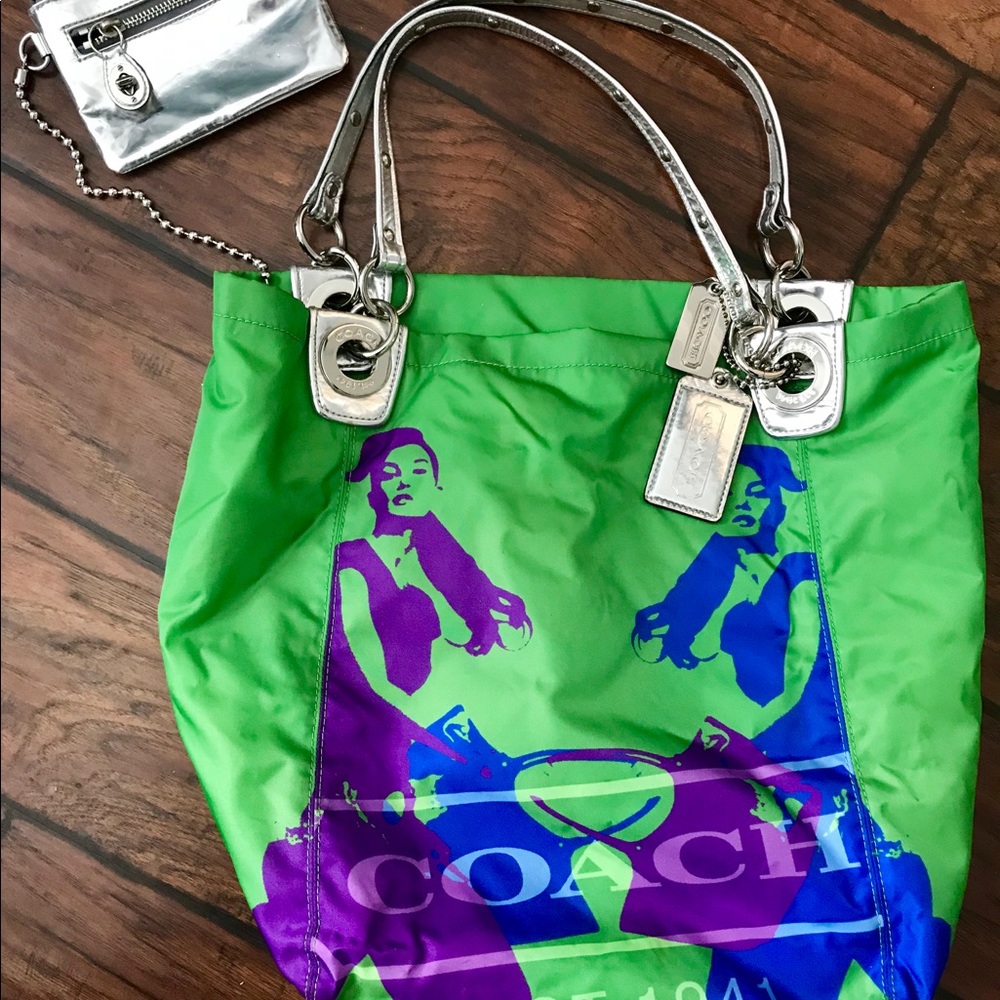 Coach Nylon Madison Limited Edition Tote Bag